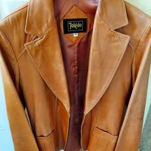 Leather jacket